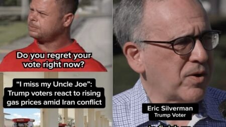 Florida Trump Voters Express Concerns Over Rising Gas Prices in Gas Station Interview
