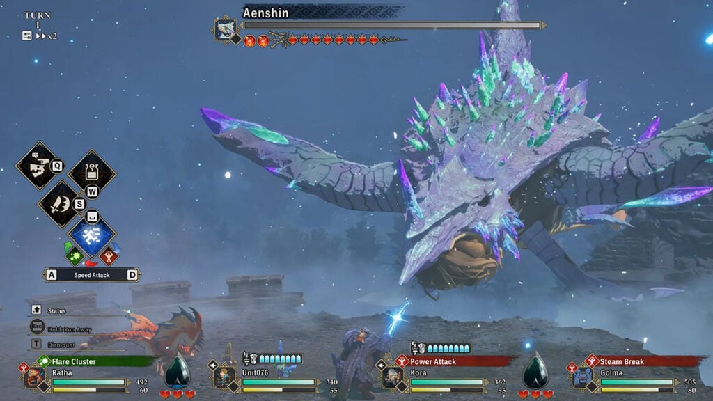 Aenshin Part 1 in Monster Hunter Stories 3