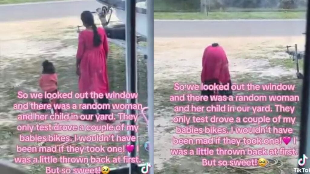 A picture taken by the Florida woman.