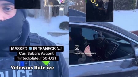 Veteran Unfazed After ICE Agents Warn Him to Stop Following in New Jersey, ‘This Really Fires Me Up’