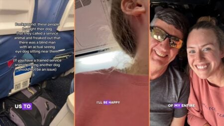 ‘He Literally Changed My Life’: North Carolina Nurse Helps Blind Engineer After Service Dog Challenged on Flight Blind Software Engineer's Service Dog Challenged On Flight so North Carolina Nurse Steps In, 'He literally changed my life'