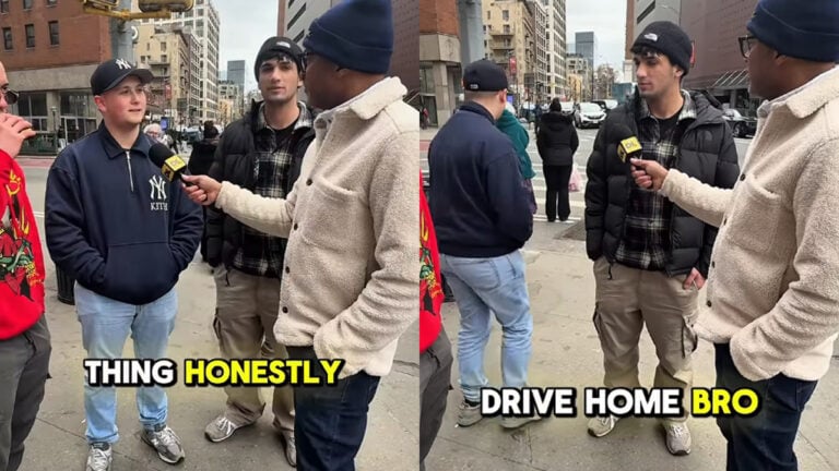 Trump’s Iran War Question DESTROYS Friendship in Seconds on New York Street, ‘Not a Clue or Brain Cell’