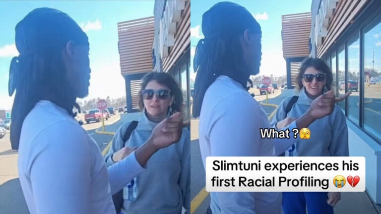 Black influencer yoga class