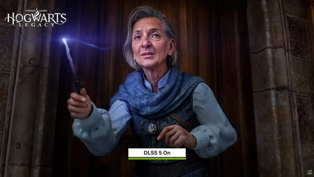 DLSS5 Hogwarts Legacy AI slop