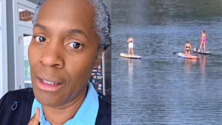 Indiana Woman Blasts Neighbors for Sitting on Her Dock and Triggering Her Alarm