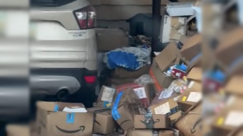 Unopened Amazon Packages At Arizona Home
