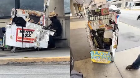 Man Allegedly Selling DoorDash Burgers From Broken Shopping Cart in Georgia, ‘I Don’t Trust a Single Ghost Kitchen’