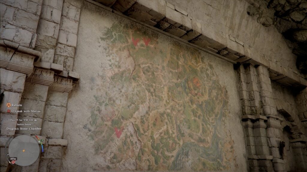 Dragon's Stone Chamber Map