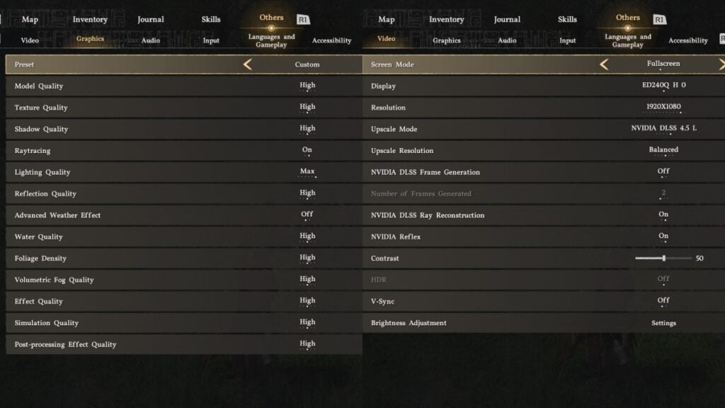 Crimson Desert Graphical Settings