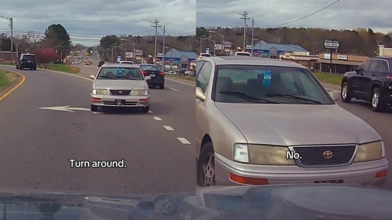 Elderly Driver Heads Into Oncoming Traffic in Tennessee What Happens Next Is Unbelievable, ‘This Person Shouldn’t Be Driving’