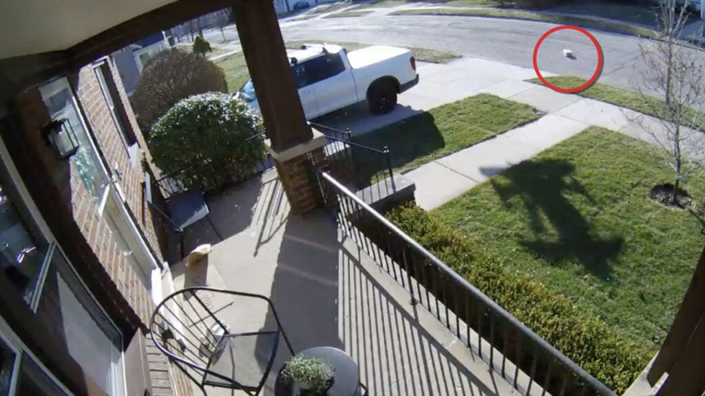 Amazon Drone Drops Michigan Man's Package into the Middle of the Street