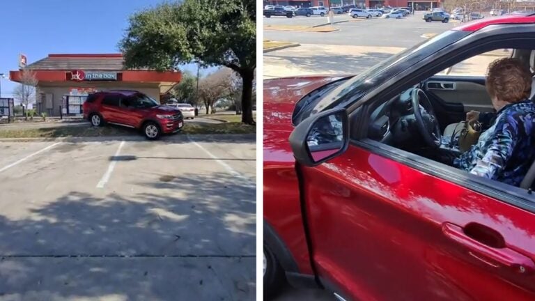 Kindhearted Texas Driver Helps Senior Woman