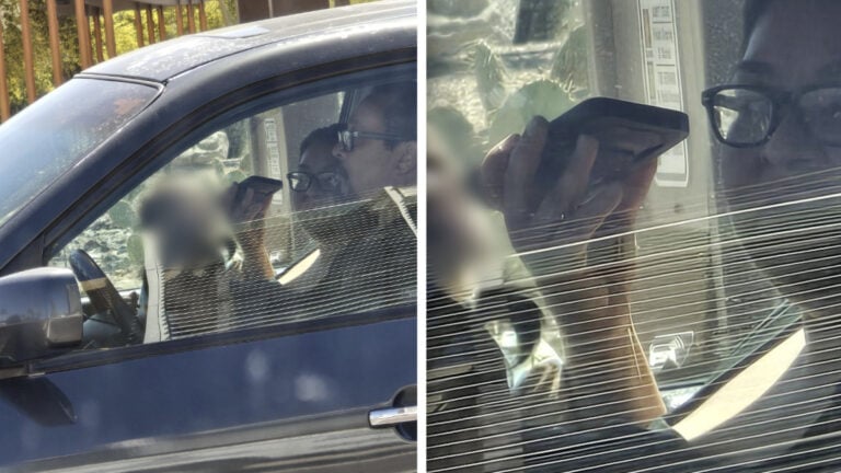 Arizona Mother Puts Her Toddlers on Her Lap in Front Seat on Busy Road