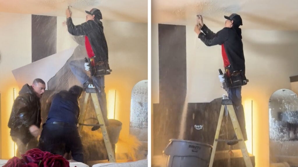 Major Fire Sprinkler Disaster: ‘Reckless’ Georgia Maintenance Workers Flood Woman’s Living Room, ‘Some Contractors Don’t Have Common Sense’ Georgia Maintenance Workers Flood Woman's Home After Fire Sprinkler Bursts