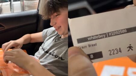 Texas Kid Says Little Caesars Labeled Order ‘White Boy’ Instead of His Name: ‘Please Sue Them’ A picture of the Texas kid.