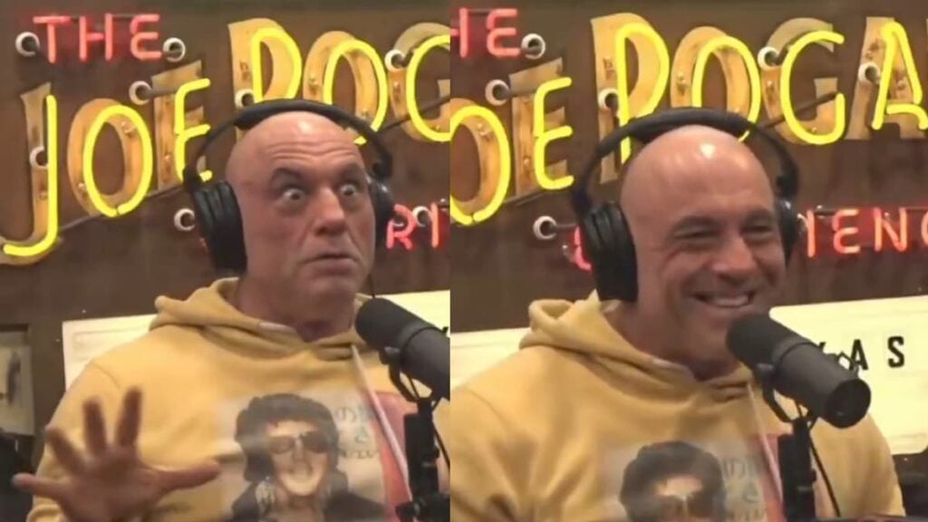 Joe Rogan Faces Backlash After Mocking Erika Kirk and Claiming She Has Male Genitals: ‘Dragging a Grieving Widow Through the Mud’ A picture of Joe Rogan.