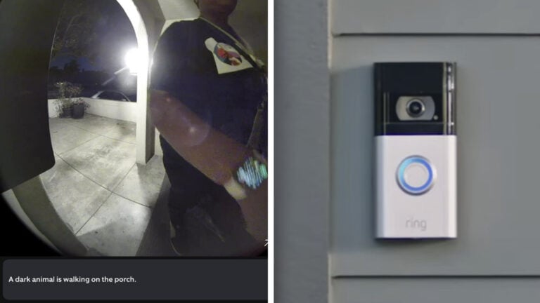 Ring Camera AI Identifies California 911 Dispatcher on Front Porch as a Dark Animal