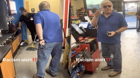 Man Accused of Being Racist After Throwing a Cup at Louisiana Gas Station Employee