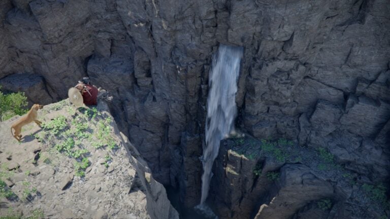 Crimson Desert How to Enter Waterfalls