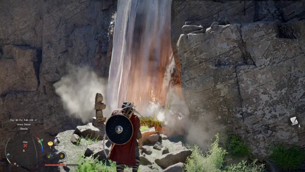 Waterfalls in Crimson Desert