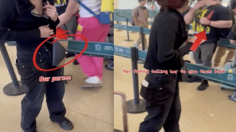 Texas Woman Confronts Lady Who Stole Her Purse Out from Under Her Plane Seat
