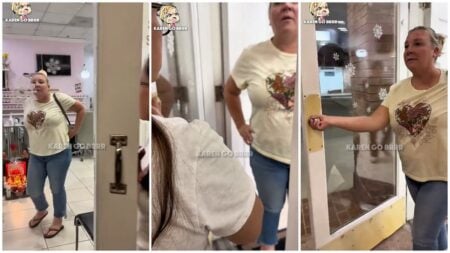 California nail salon confrontation