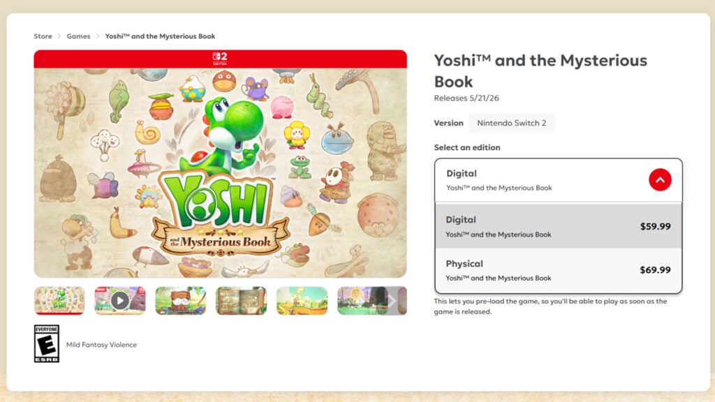 Digital Switch 2 Games Will Be Cheaper Than Physical, Nintendo Announced