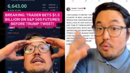 California Influencer Claims $1.5B Market Bet Coincided With Trump Tweet, Sparks Insider Trading Debate
