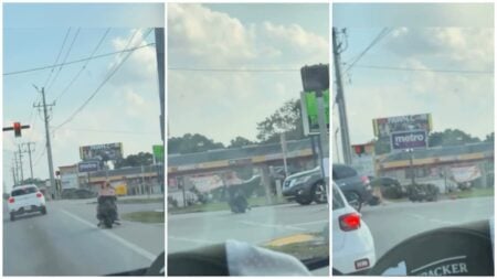 Florida couple on a mini-bike collide with SUV