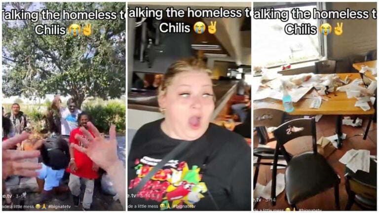 Massachusetts influencer takes homeless people to Chili's