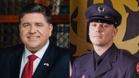 Illinois Governor Faces Backlash After Saying Murdered Firefighter ‘Passed Away in the Line of Duty’