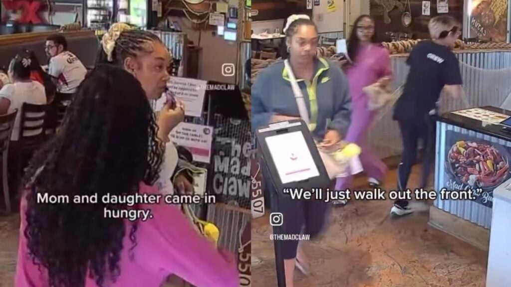 Mom and Daughter Face Backlash After California Restaurant Accuses Them of Dining and Dashing: ‘Do The Opposite of Jim Crow’ A picture of the mom and daughter in California.
