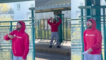 MAGA Supporter Crashes ‘No Kings’ Protest in California, Yells Trump Is ‘Still Our President’: ‘Dude Is an Embarrassment’ Maga Crashes California No Kings Protest