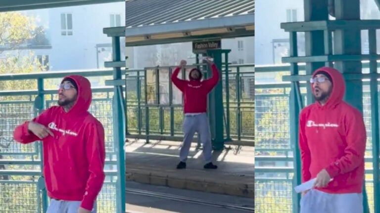 MAGA Supporter Crashes ‘No Kings’ Protest in California, Yells Trump Is ‘Still Our President’: ‘Dude Is an Embarrassment’ Maga Crashes California No Kings Protest