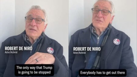 Robert De Niro Urges People To Resist Trump