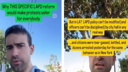 No Kings Protest Los Angeles PD Reform