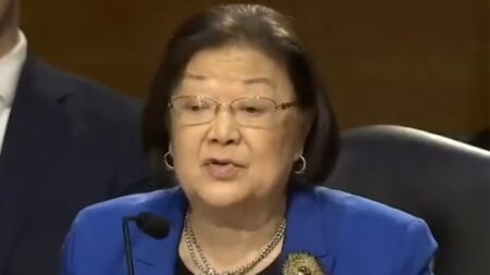 Mazie Hirono reacts as backlash grows over her No Kings post about Donald Trump