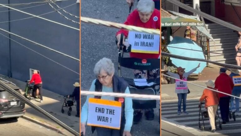 Elderly Protestors in California Recorded Walking to No Kings Protest: ‘Do We Comprehend The Effort It Takes These Legends?’ https://thenerdstash.com/category/human-interest/
