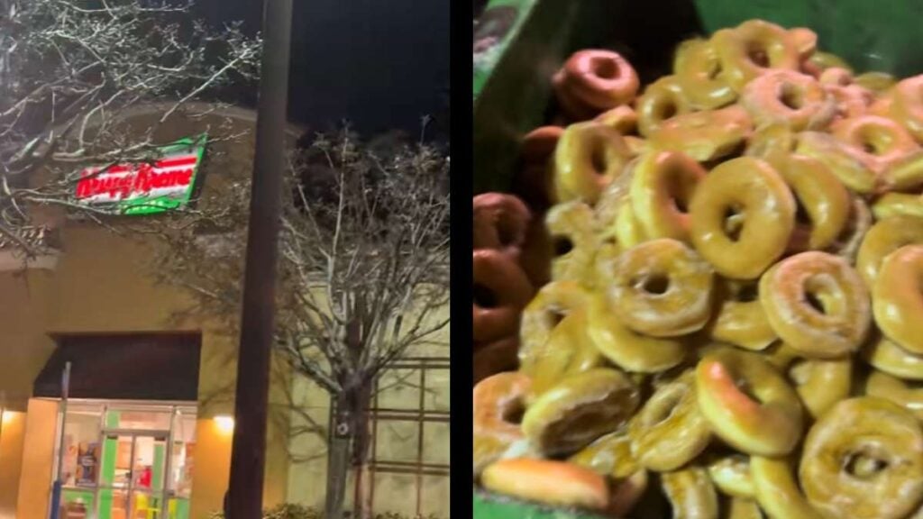 ‘Anything But Giving Them to the Poor’: California Customer Calls Out Krispy Kreme Over Massive Donut Waste California Krispy Kreme Donut