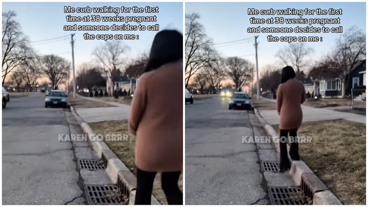Neighbor Calls Cops on Pregnant Illinois Woman for Curb Walking Near Her Home: ‘Are You Doing the Whole Spicy Food and the Yoga Ball?’
