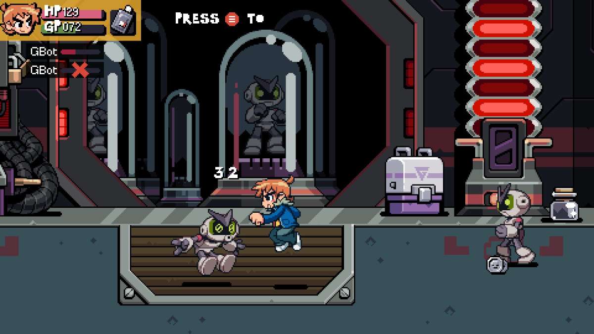 Scott Pilgrim EX Gameplay