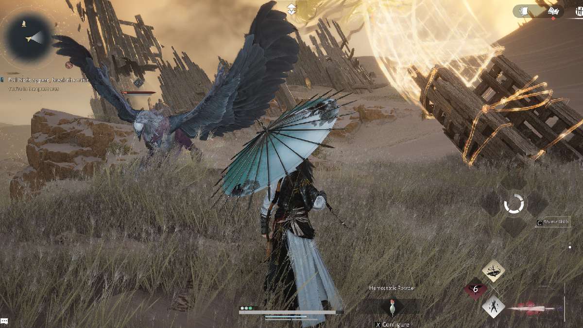 Where Winds Meet Hexi Everspring Umbrella