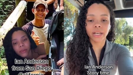 A picture of the Black California woman.