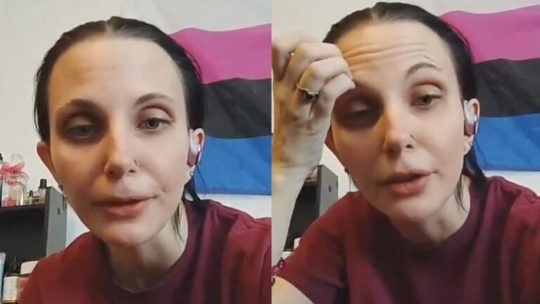 A picture of the North Dakota woman.