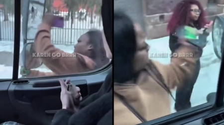 Angry New York Woman Stabs Car’s Mirrors Will Her Cellphone: ‘She Needs to Spend a Night in Jail’