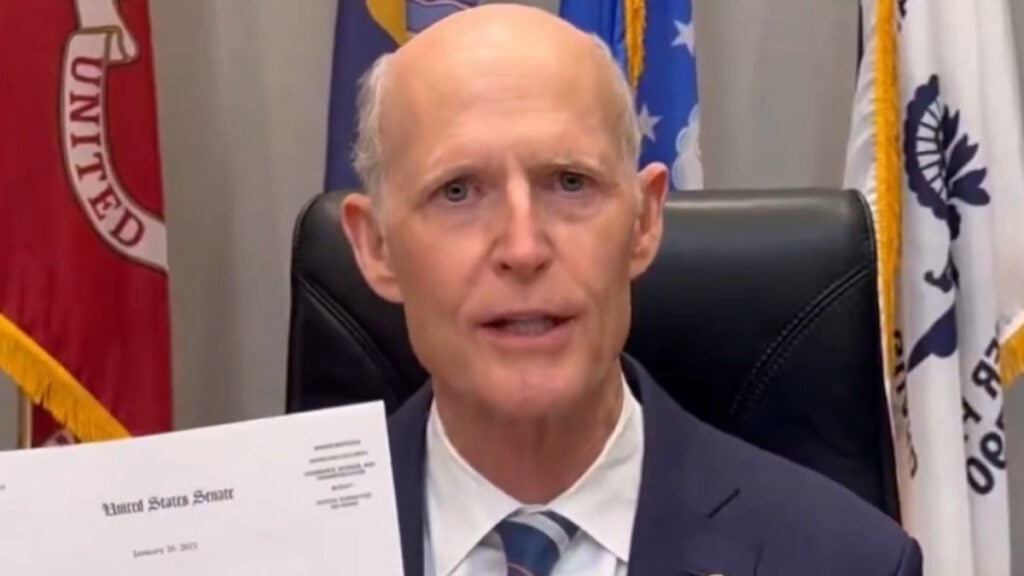 Florida Liberals Attack Rick Scott For Defending Iran War ‘Democrats need to put America First’
