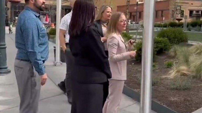 Boise Mayor Lauren McLean took down the city’s Pride flag minutes after Governor Brad Little signed House Bill 561 into law.