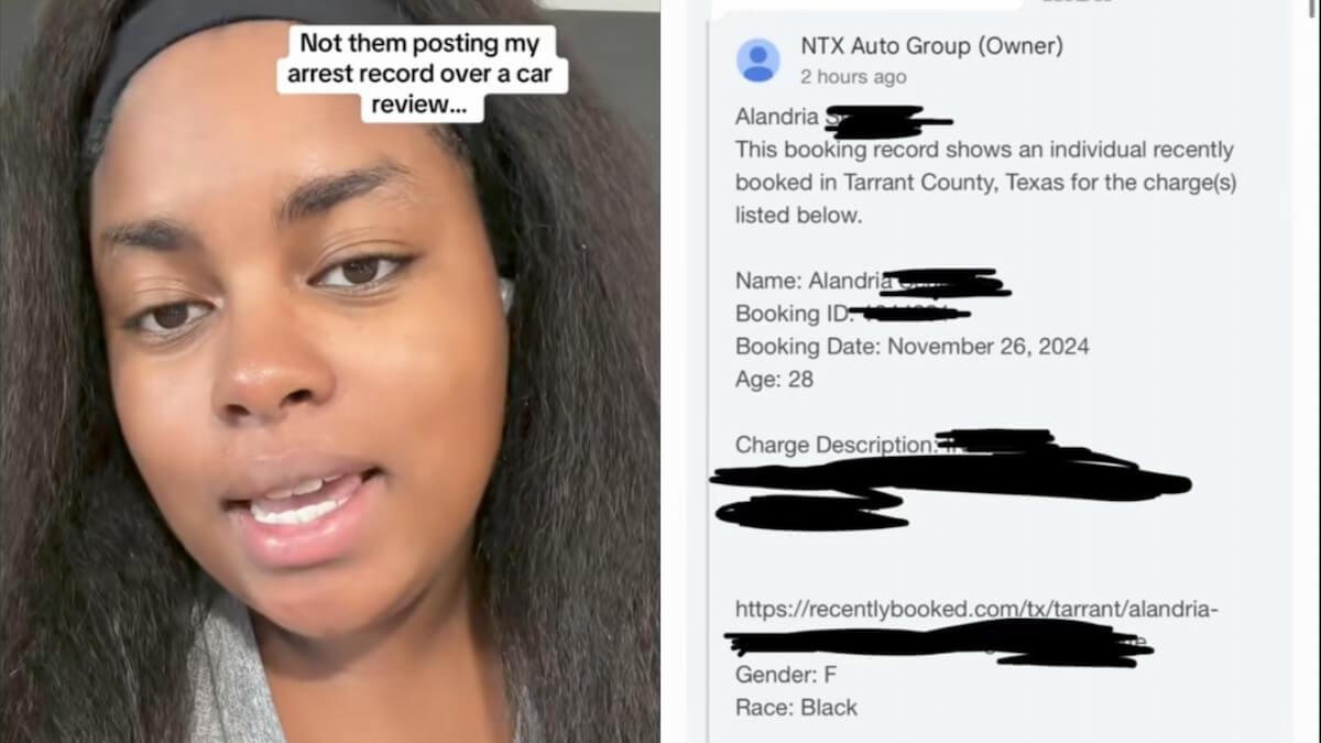 Texas Dealership Posts Woman’s Arrest Record After She Gave Them a 1-Star Review: ‘That’s Weird Behavior’