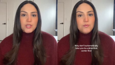 California Woman Speaks Out on Harsh Conditions Inside ICE Facility ‘My dad said he slept on newspaper inside of a cell’