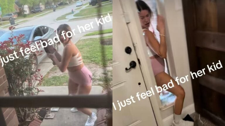 A picture of the Texas woman.